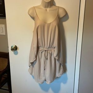 Eddie Beige Romper
